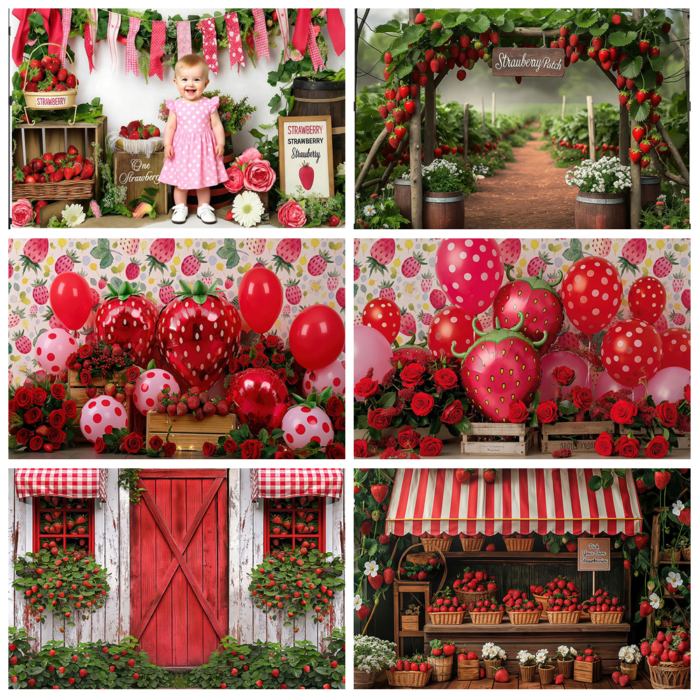 Red Strawberry Store Photograp – Party Event Supply Store recenzja i cena