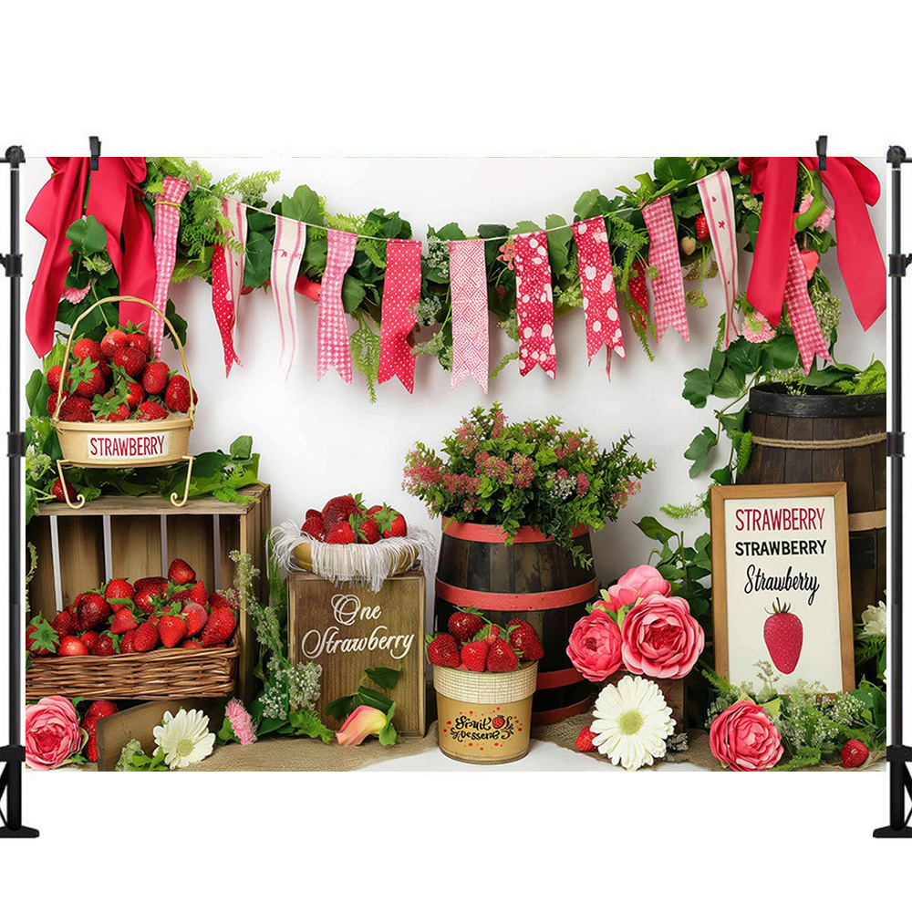 Red Strawberry Store Photograp – Party Event Supply Store recenzja i cena