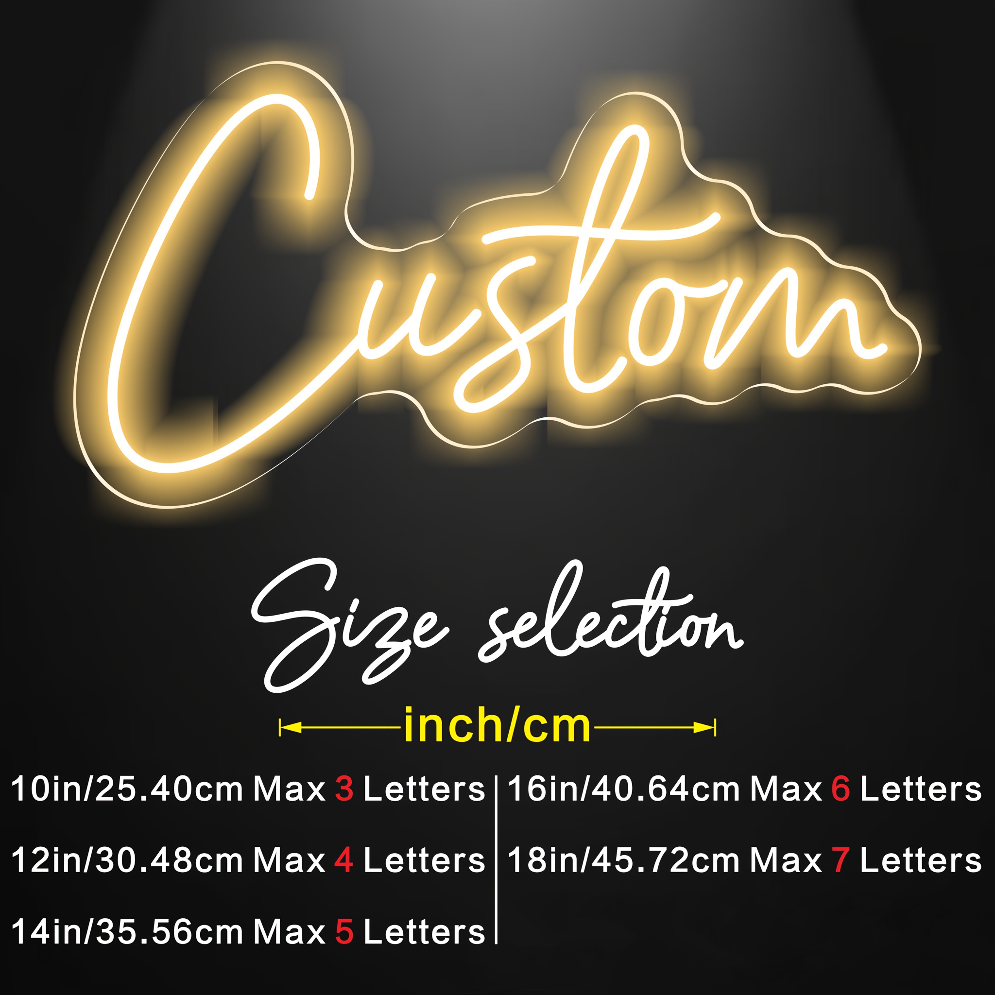 Custom neon sign, personalized – Neon Sign Party recenzja i cena