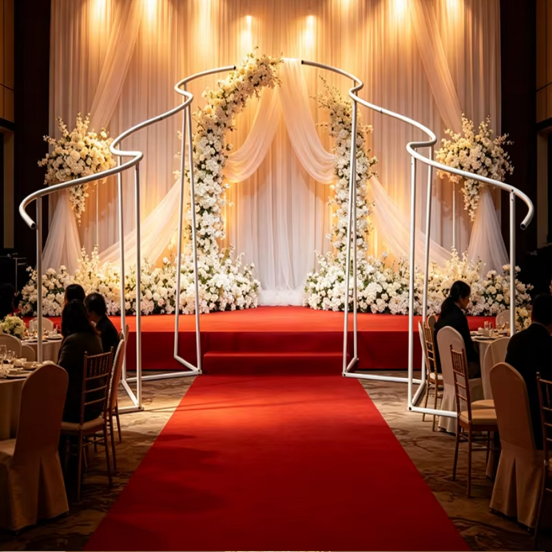 Luxury Wave Shape Frame Outdoo – Party Event Supply Store recenzja i cena