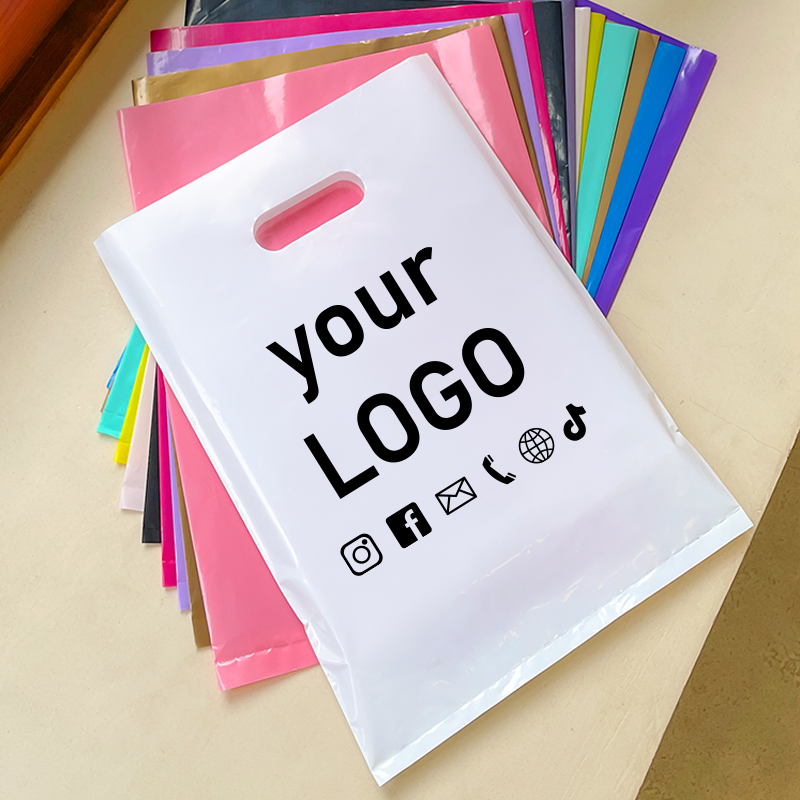 50pcs Custom Shopping Bags Reu – Event Party Shop recenzja i cena