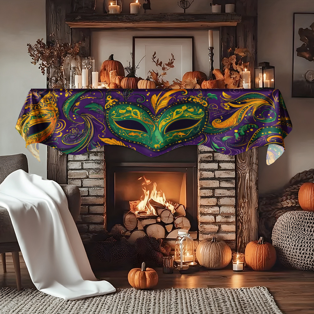 1Pc Carnival Mask Fireplace Sc – Party Banner Gold recenzja i cena