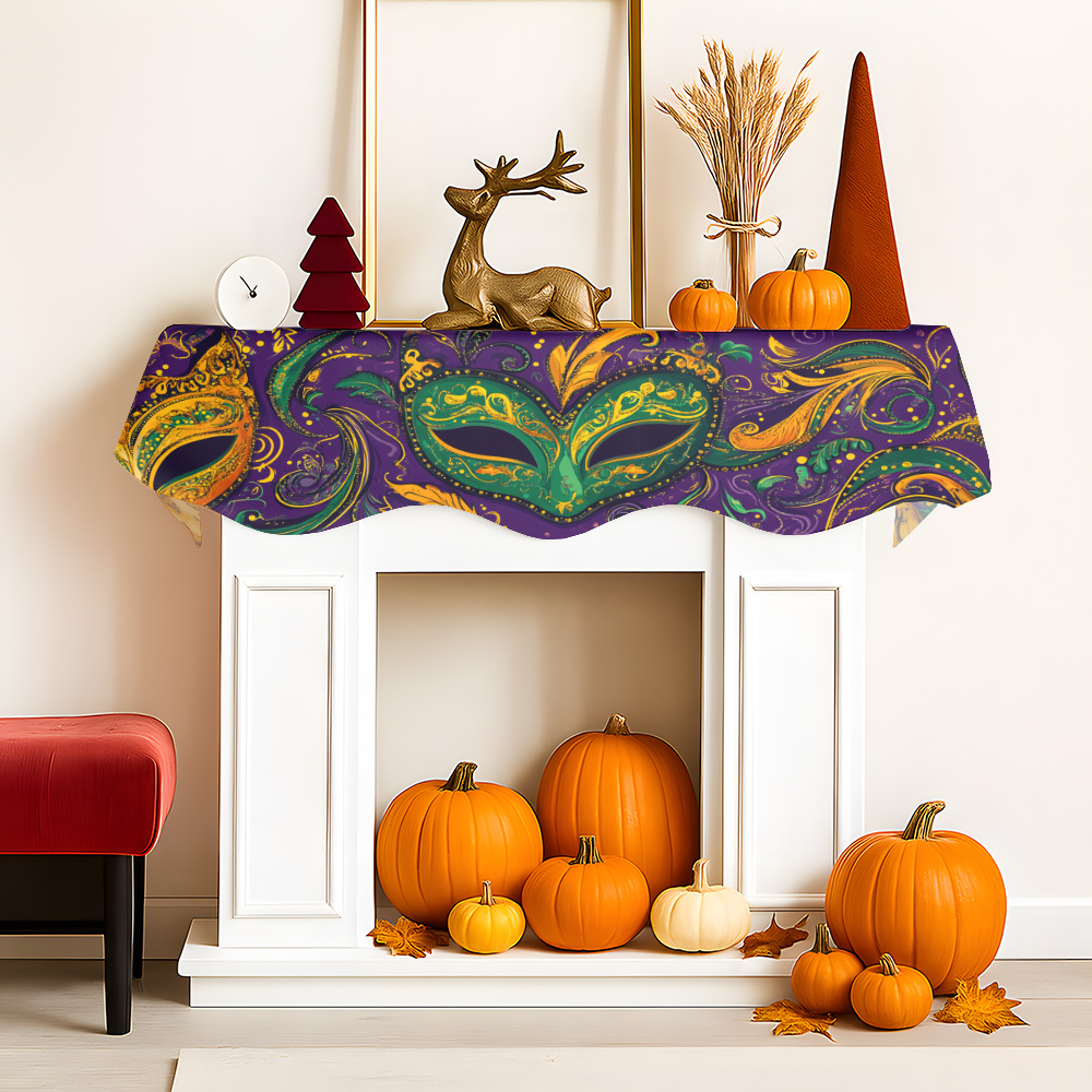 1Pc Carnival Mask Fireplace Sc – Party Banner Gold recenzja i cena