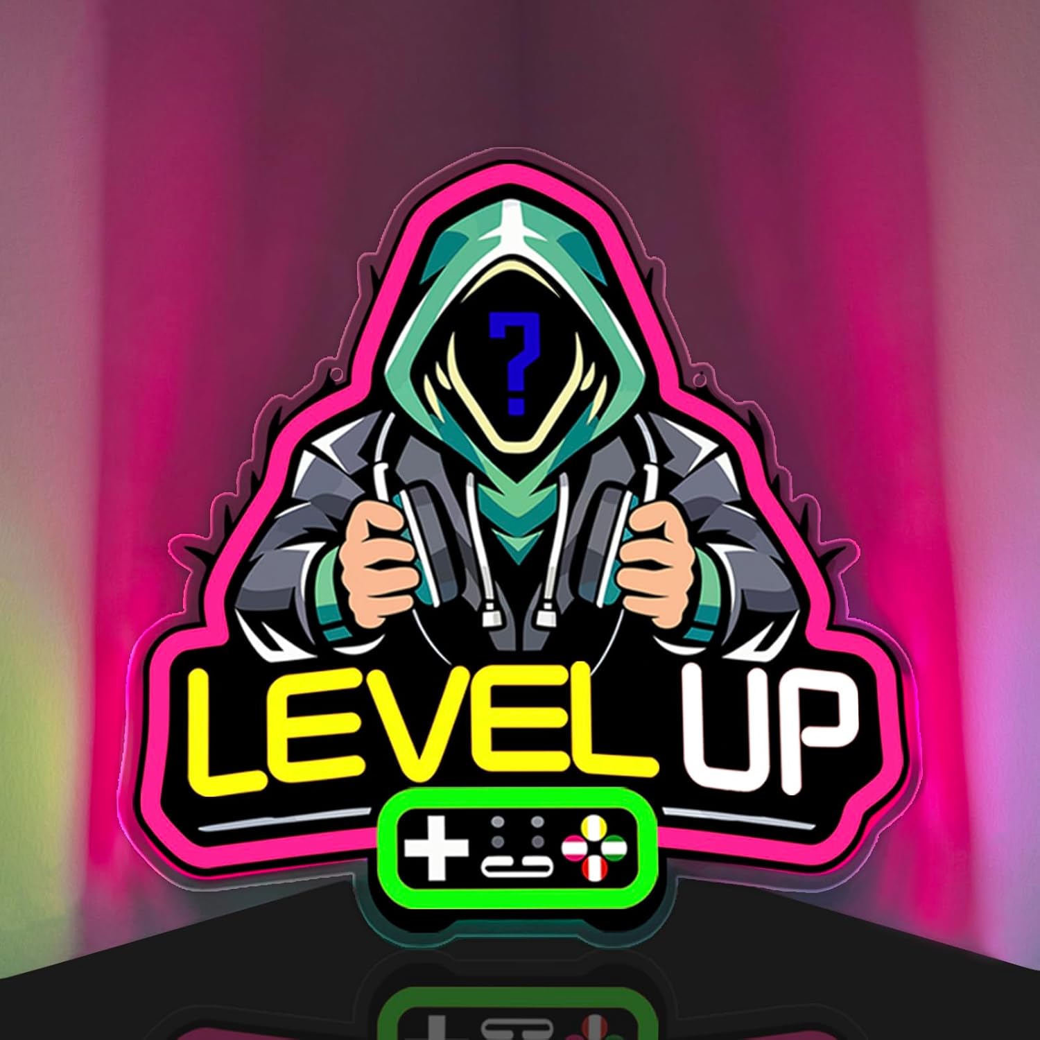 Level Up Neon Sign Cool Gamer  – Neon Sign Party recenzja i cena