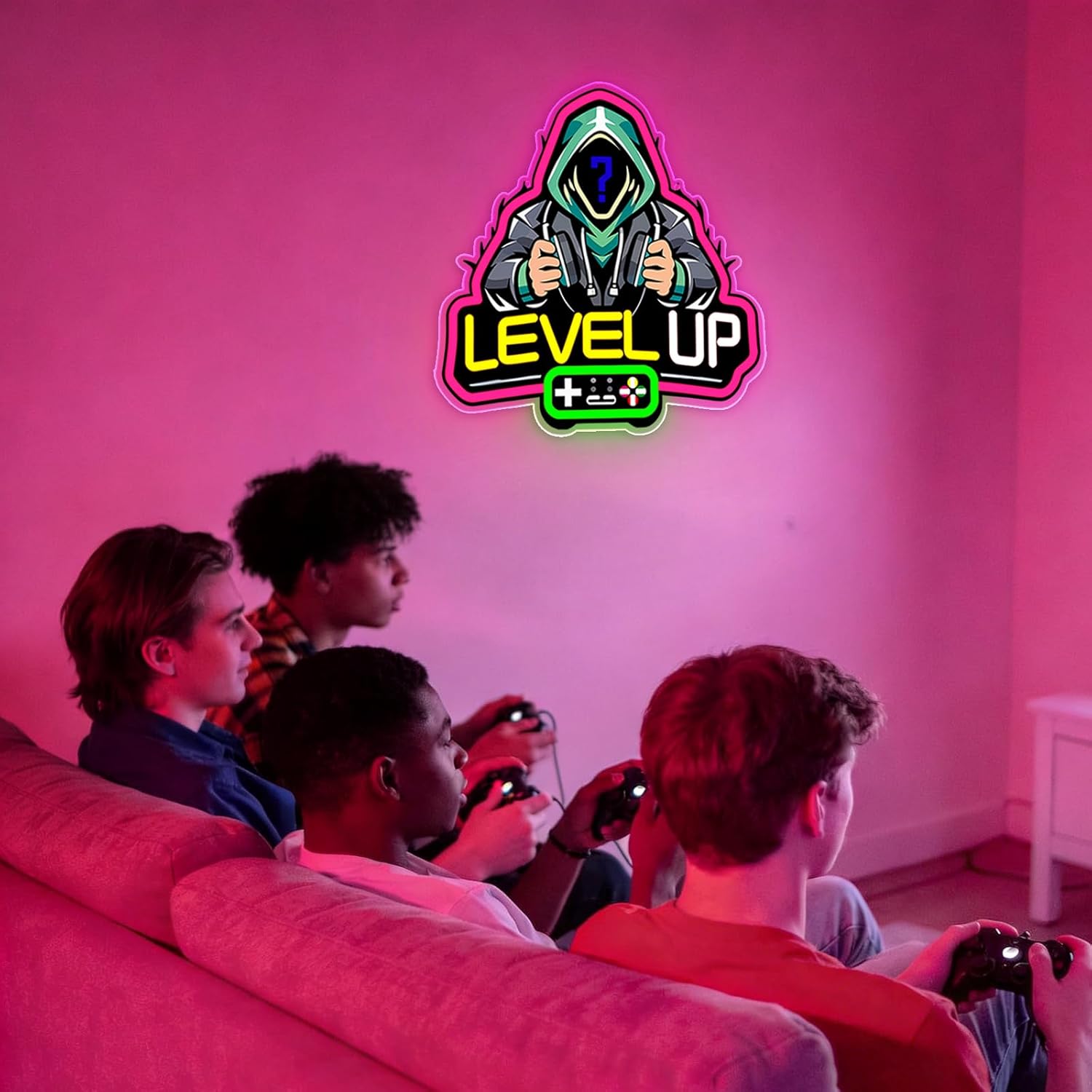 Level Up Neon Sign Cool Gamer  – Neon Sign Party recenzja i cena