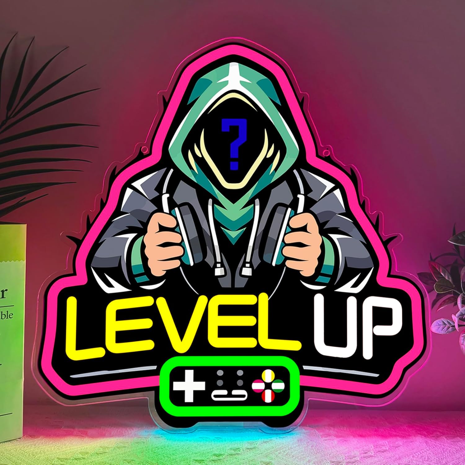 Level Up Neon Sign Cool Gamer  – Neon Sign Party recenzja i cena