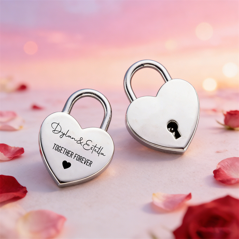 Custom Name Heart-Shaped Padlo – Eve Party recenzja i cena