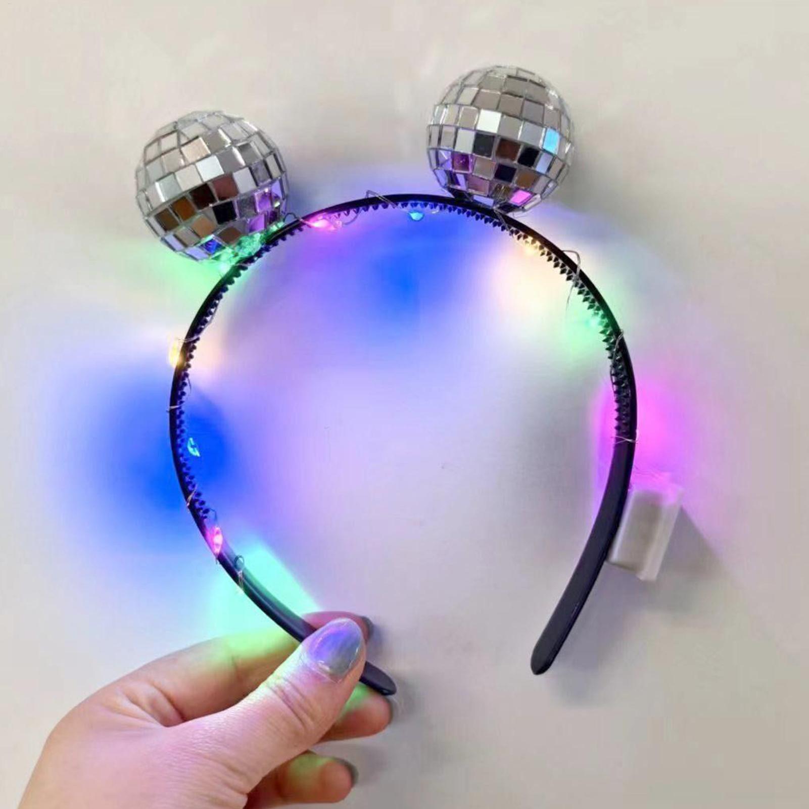 Disco Ball Headband LED Headwe – Cotton Candy Cone recenzja i cena