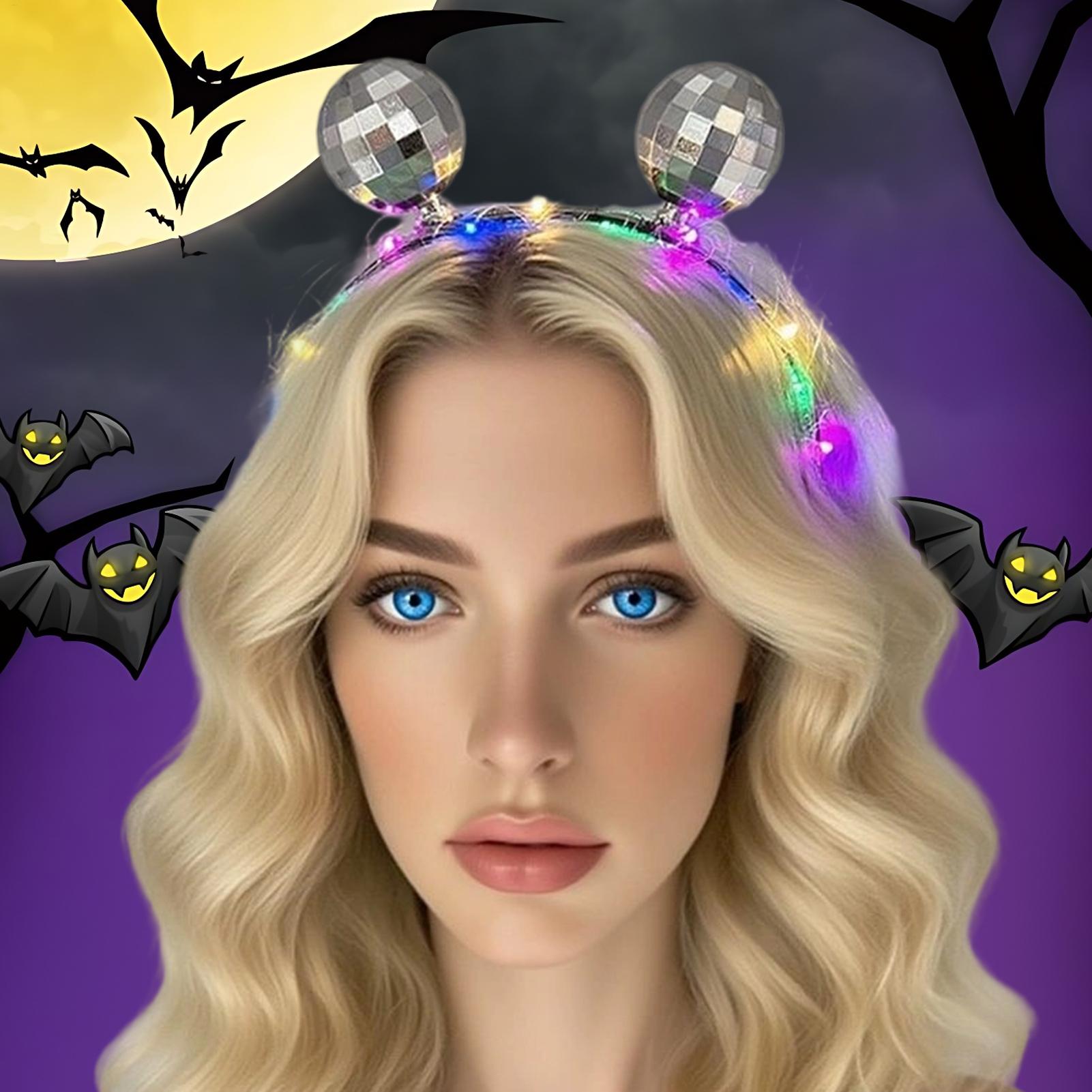 Disco Ball Headband LED Headwe – Cotton Candy Cone recenzja i cena