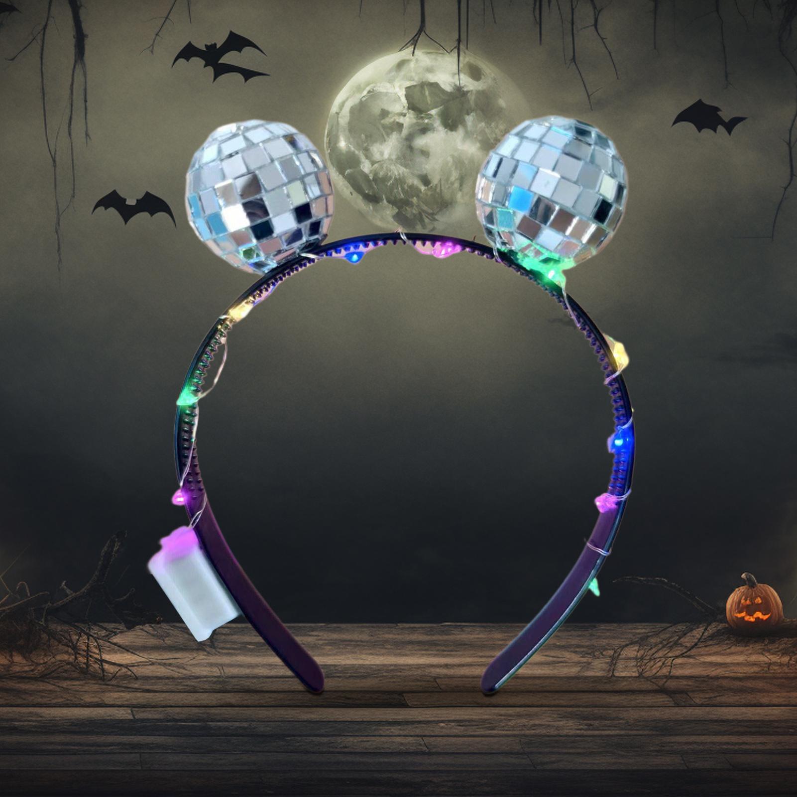 Disco Ball Headband LED Headwe – Cotton Candy Cone recenzja i cena