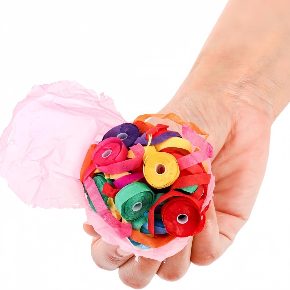 10pcs Hand Throwing Ribbon Pul – Confetti Cannon Tube recenzja i cena