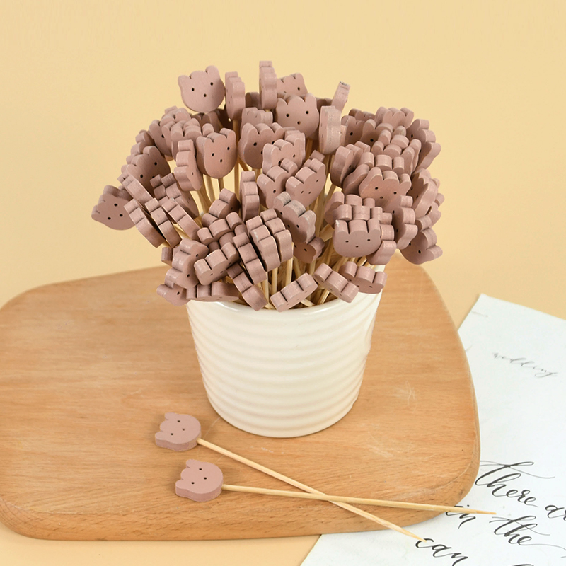 50/100pcs Cute Bear Heart Bead – Centerpiece Stick recenzja i cena