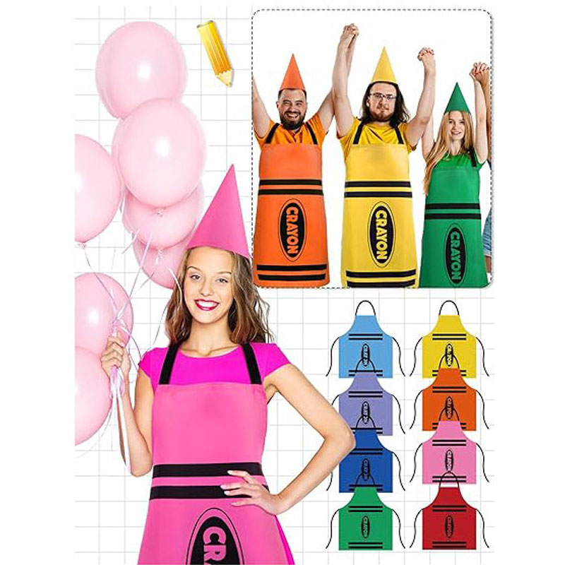 Colorful Crayon Themed Gnome S – Party Hat Cone recenzja i cena