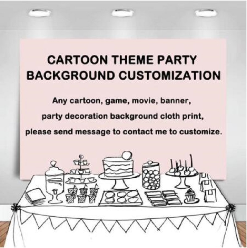 Donut Sweet One Photography Ba – Dessert Table Backdrop recenzja i cena