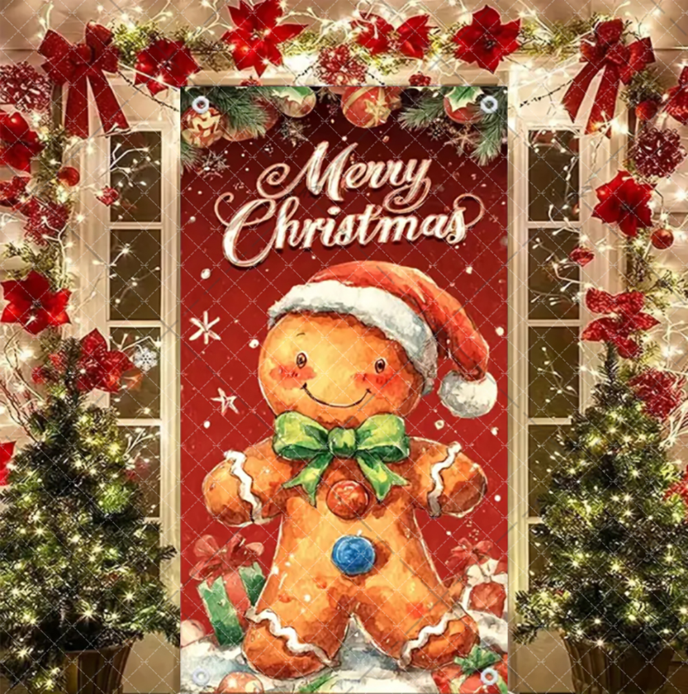 Cartoon Cute Gingerbread Man T – Party Event Supply Store recenzja i cena