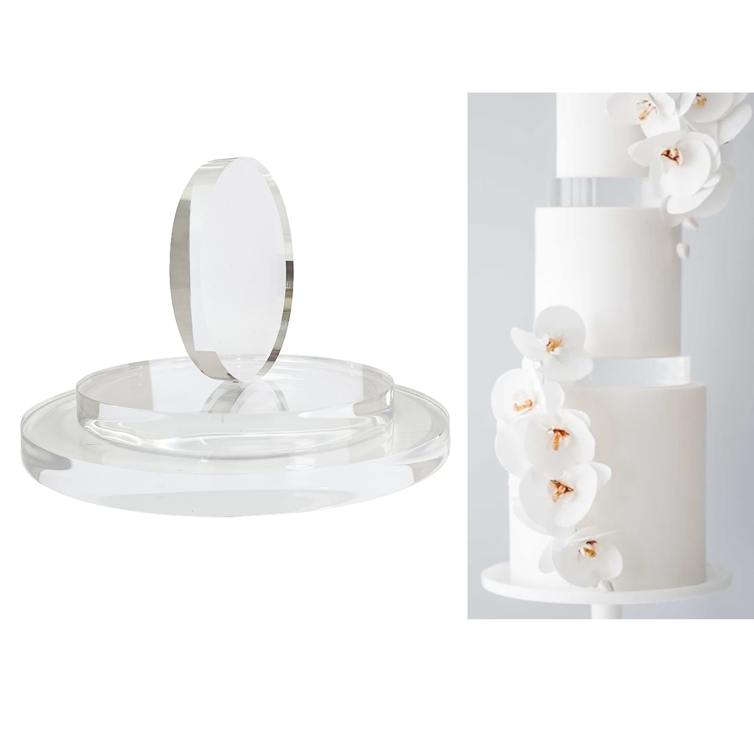 15mm Thick Ultra Polished Roun – Cupcake Stand Tier recenzja i cena