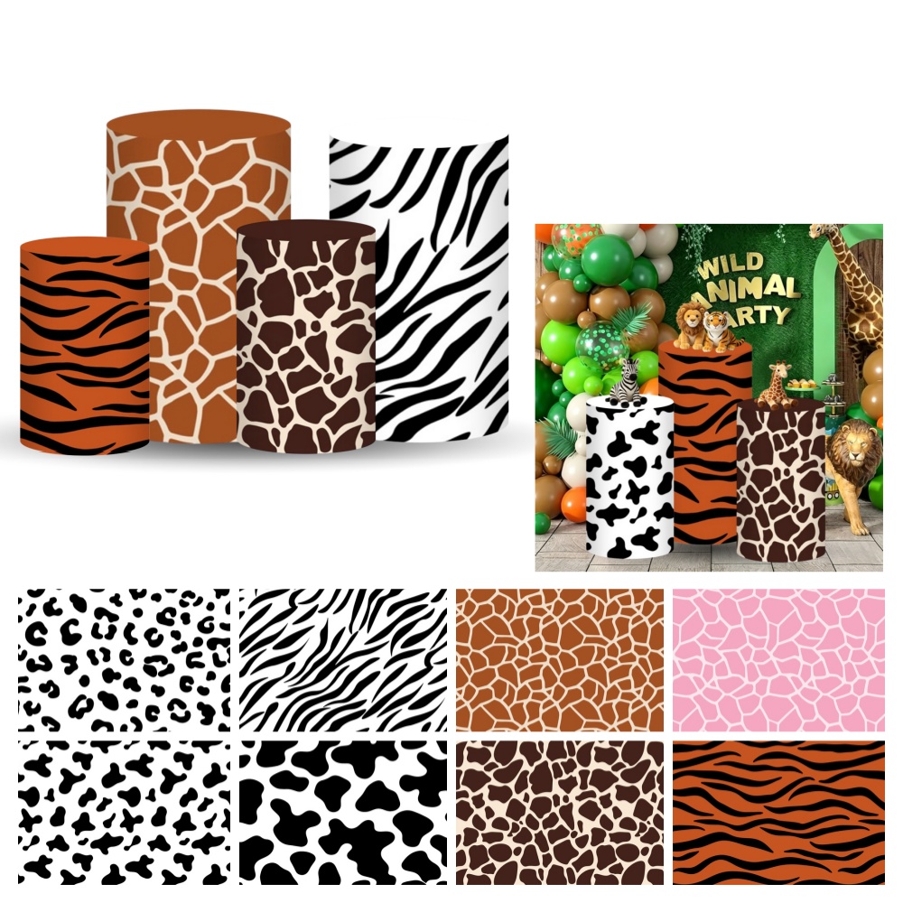 Safari Cylinder Pedestal Stand – Dessert Table Backdrop recenzja i cena