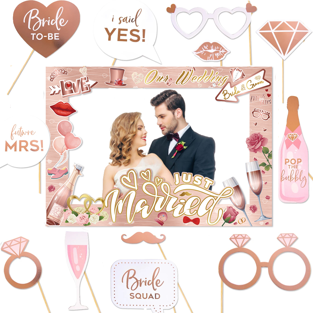 Wedding Decorations Bride to B – Photo Booth Frame recenzja i cena