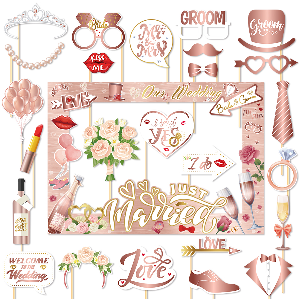 Wedding Decorations Bride to B – Photo Booth Frame recenzja i cena