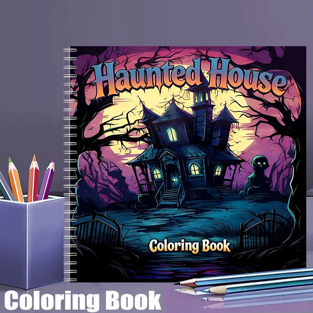 Haunted House Coloring Book fo – Event Supplies recenzja i cena