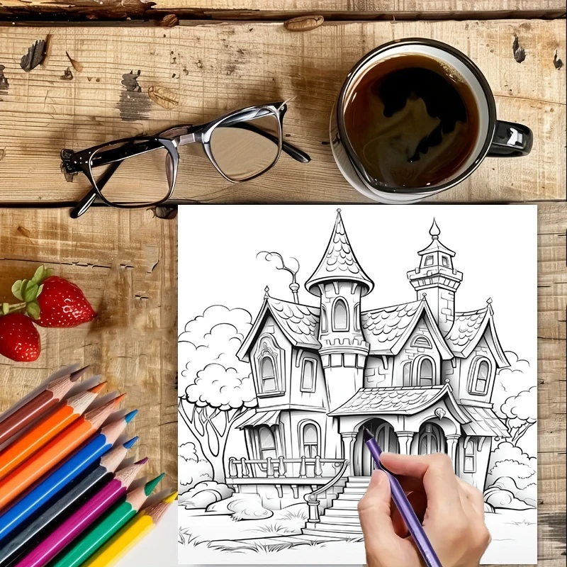 Haunted House Coloring Book fo – Event Supplies recenzja i cena
