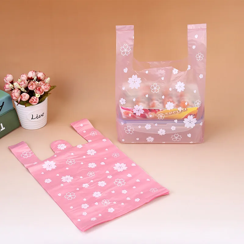 100Pcs/bag Pink Sakura Vest Ba – Event Party Shop recenzja i cena