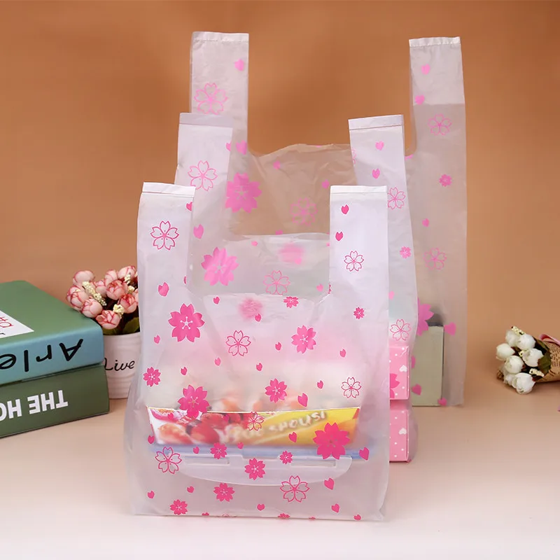 100Pcs/bag Pink Sakura Vest Ba – Event Party Shop recenzja i cena