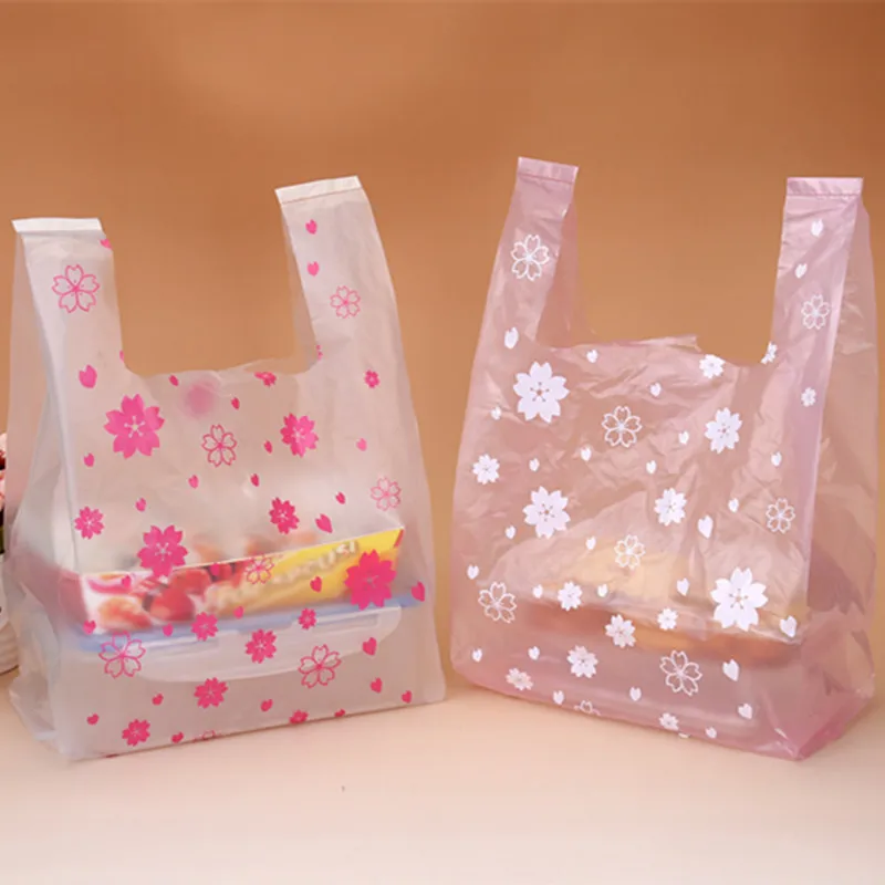 100Pcs/bag Pink Sakura Vest Ba – Event Party Shop recenzja i cena