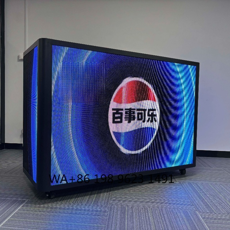 Portable DJ Booth Facade LED V – Event Party Dj recenzja i cena
