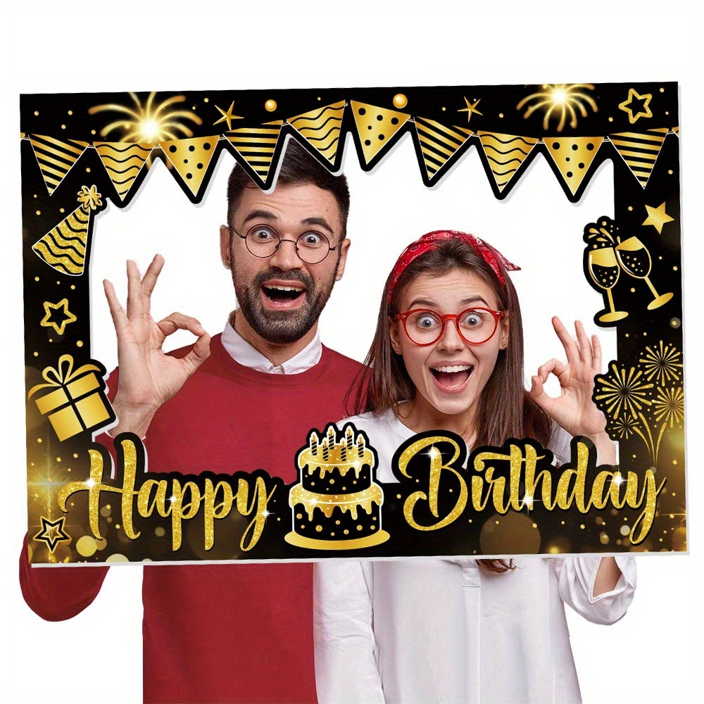 1 Piece Happy Birthday Photo B – Photo Booth Frame recenzja i cena
