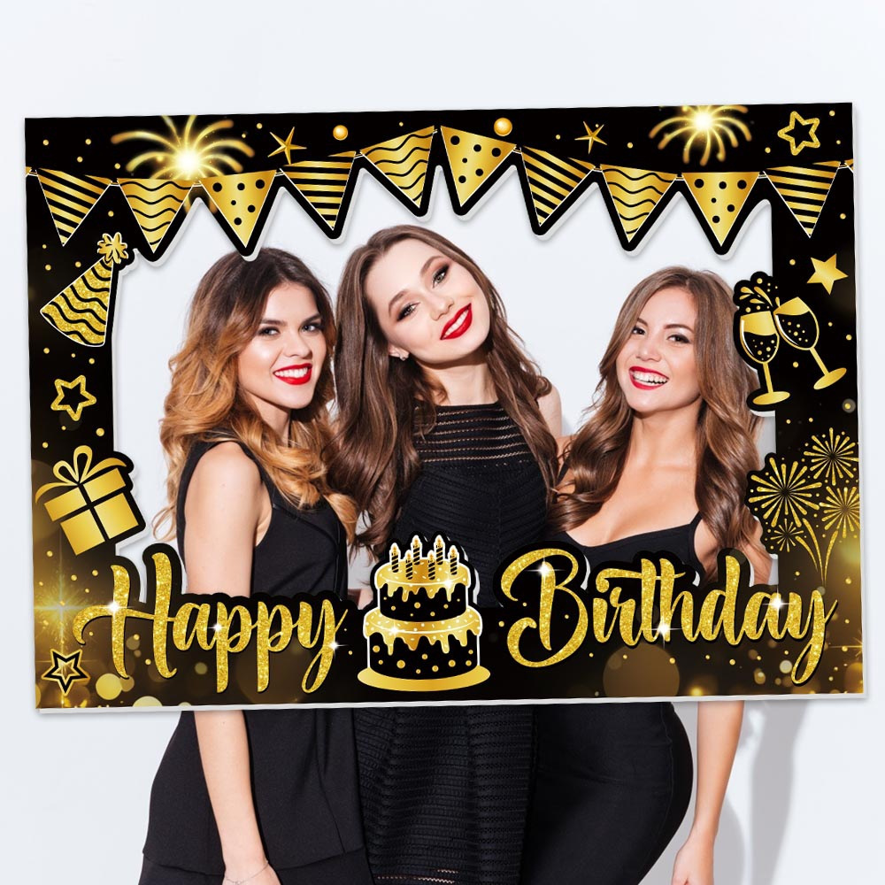 1 Piece Happy Birthday Photo B – Photo Booth Frame recenzja i cena