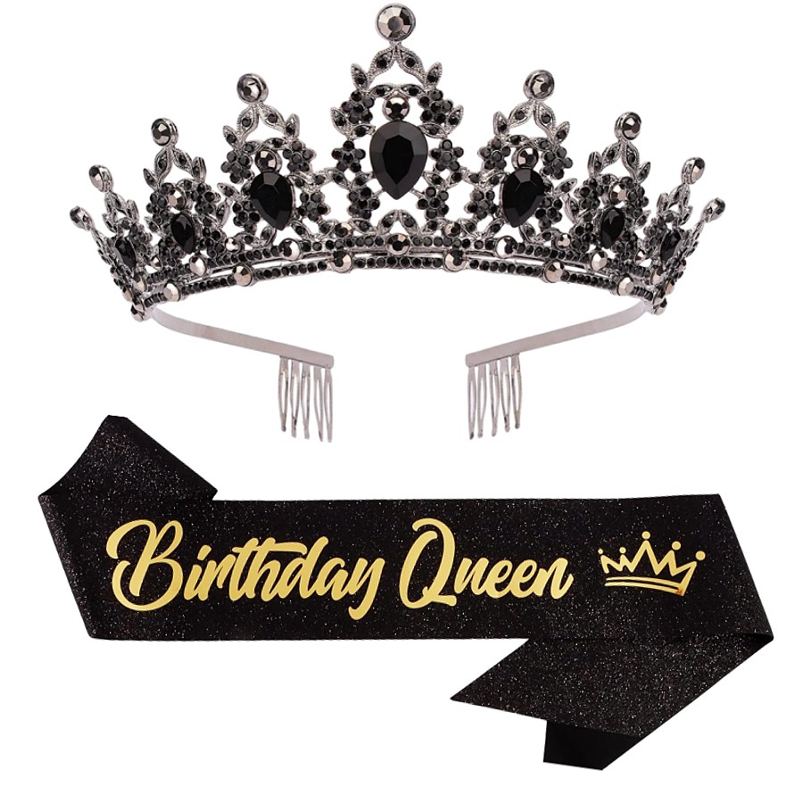 Women And Girl Baroque Rhinest – Birthday Sash Glitter recenzja i cena