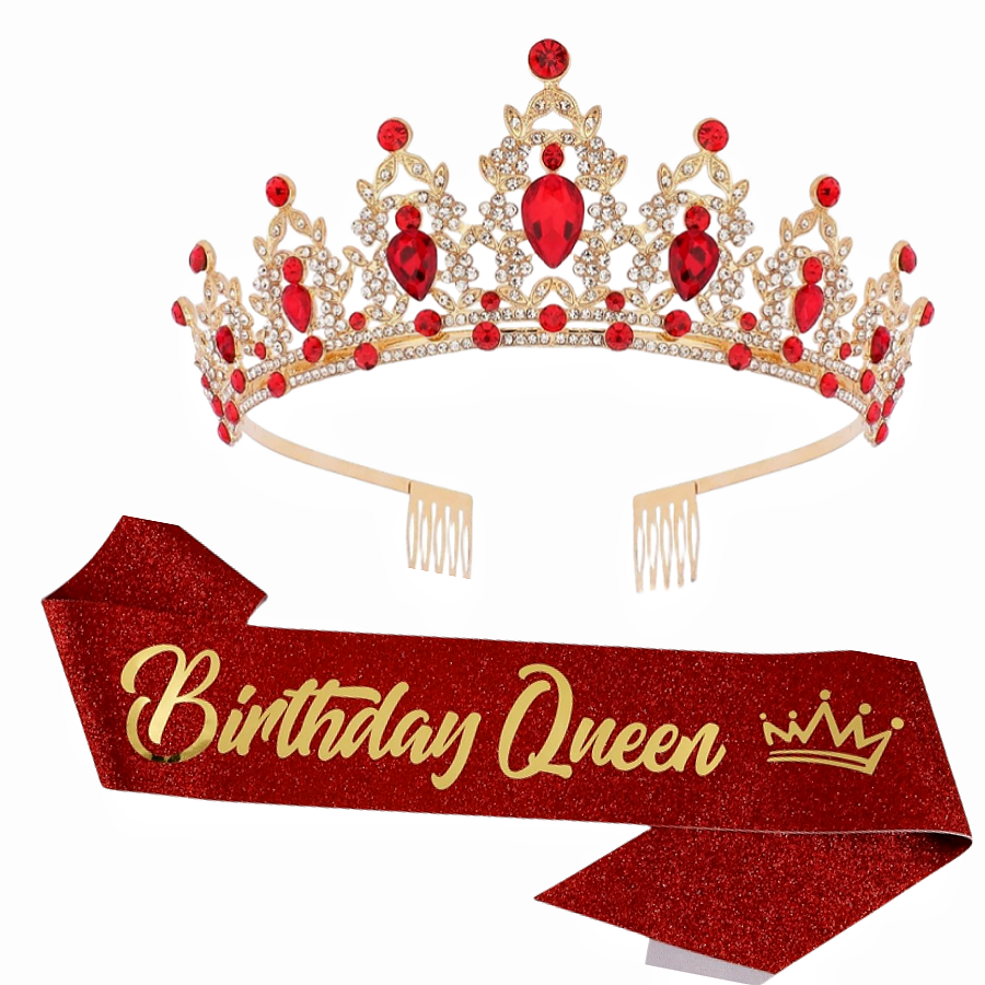 Women And Girl Baroque Rhinest – Birthday Sash Glitter recenzja i cena