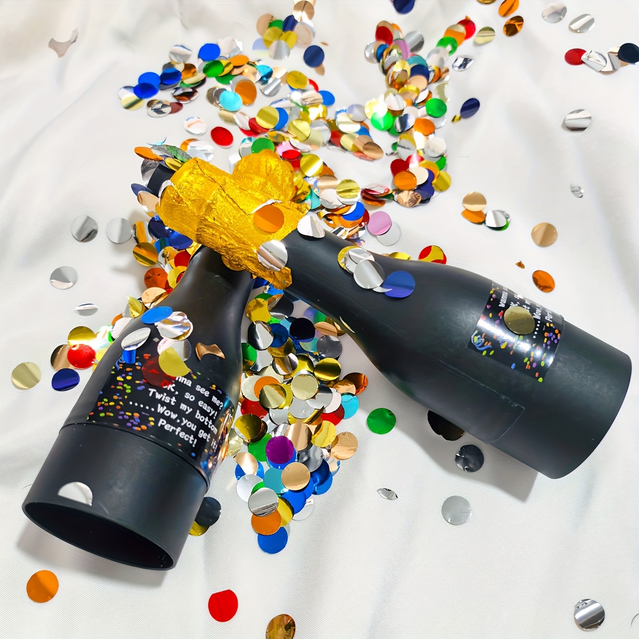 6/12pcs Confetti Launchers Con – Confetti Cannon Tube recenzja i cena