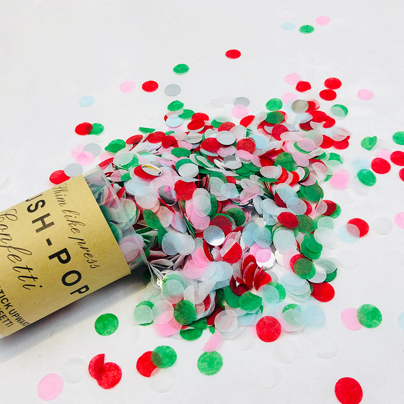 2pcs Multicolor Paper Scrap Fo – Confetti Cannon Tube recenzja i cena