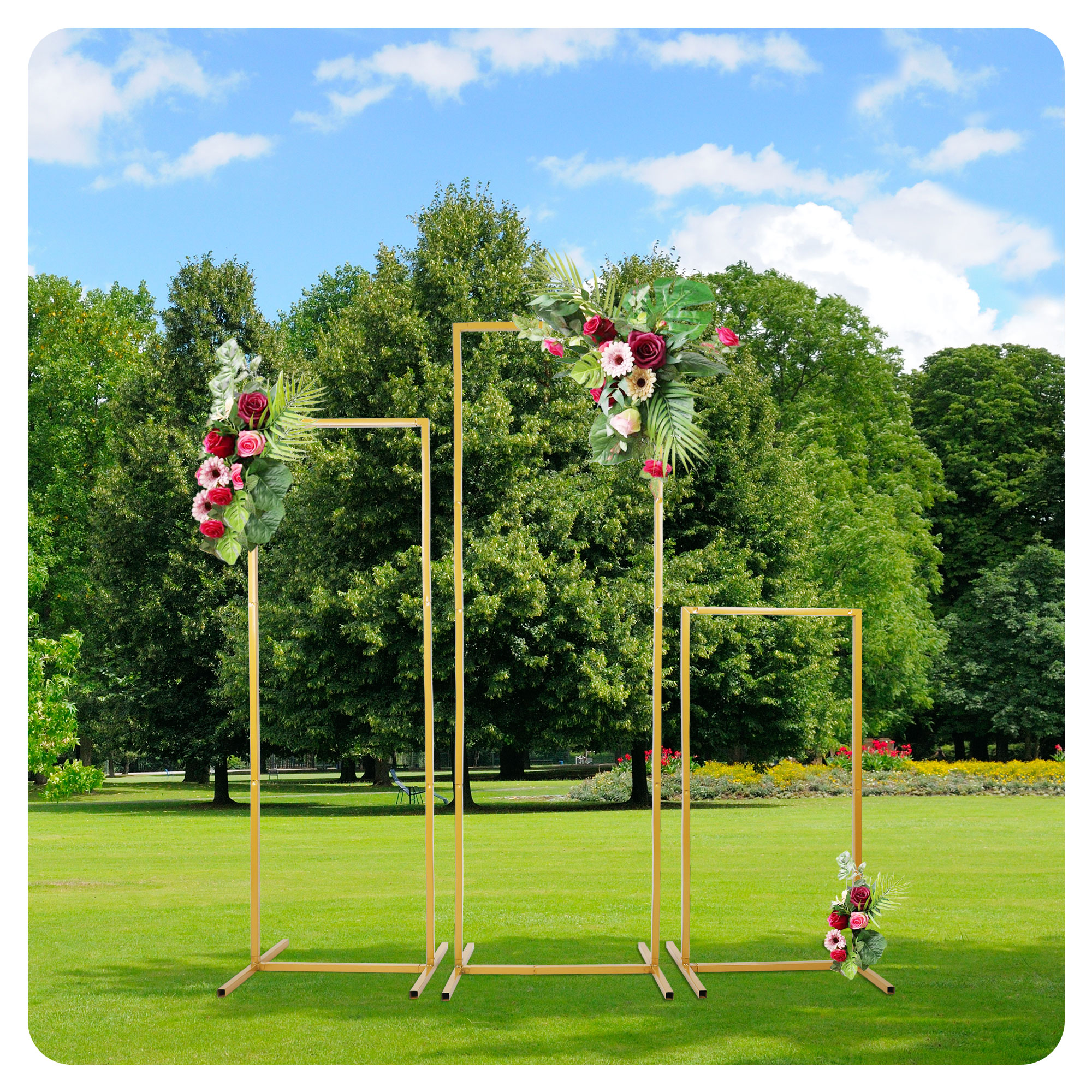 Wedding Arch Metal Iron Backdr – Balloon Arch Kit recenzja i cena