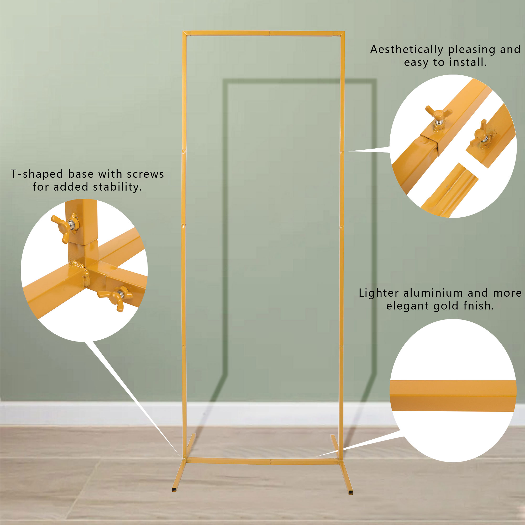 Wedding Arch Metal Iron Backdr – Balloon Arch Kit recenzja i cena