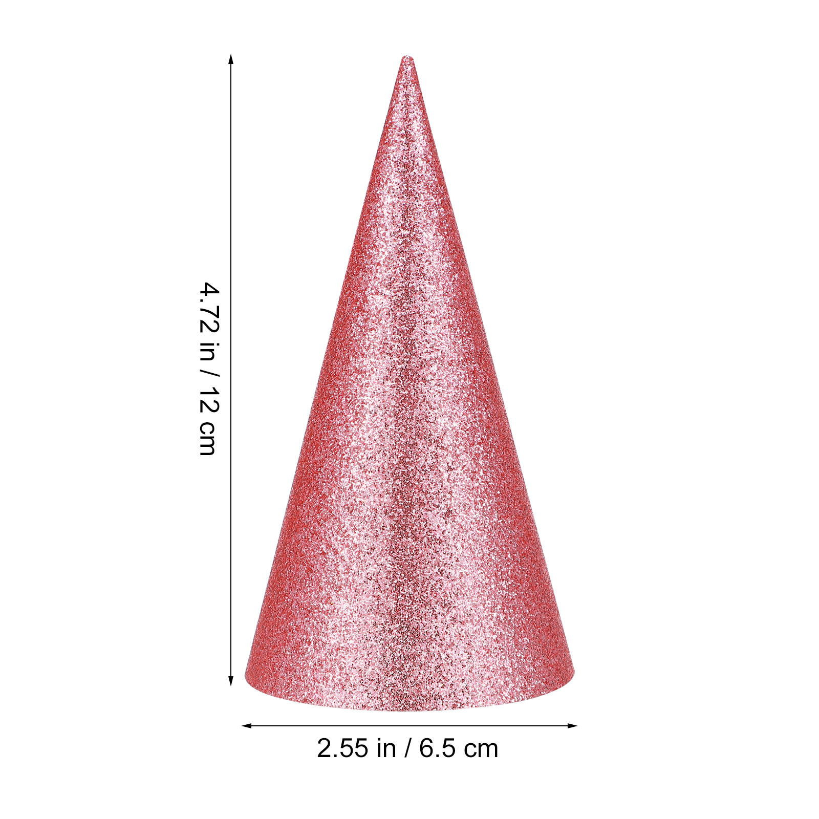 12Pcs Glitter Birthday Cone Ha – Party Hat Cone recenzja i cena