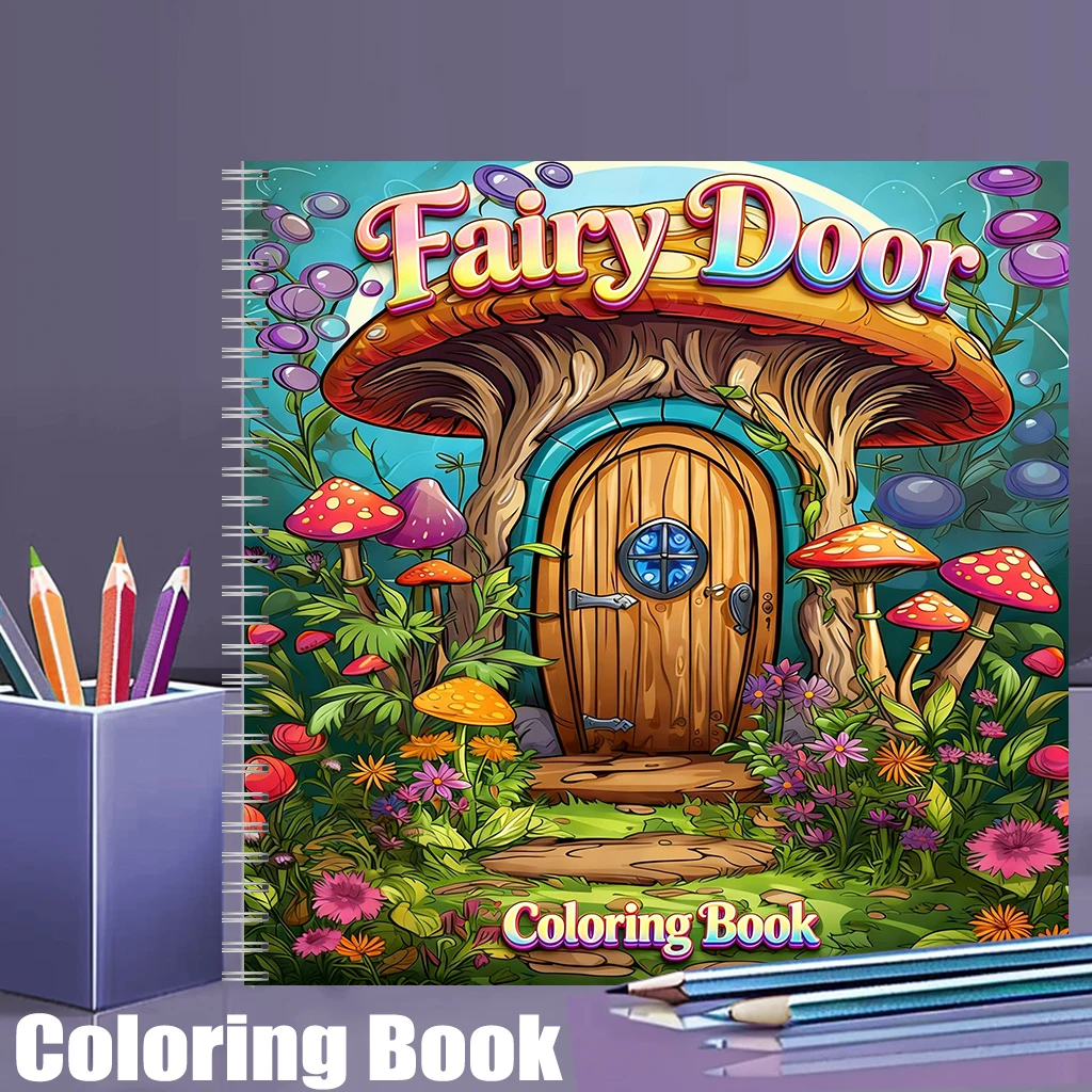 Coloring Book Fairy Door for A – Event Supplies recenzja i cena