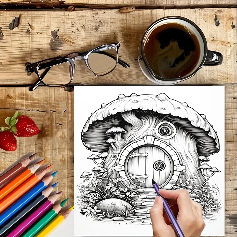 Coloring Book Fairy Door for A – Event Supplies recenzja i cena