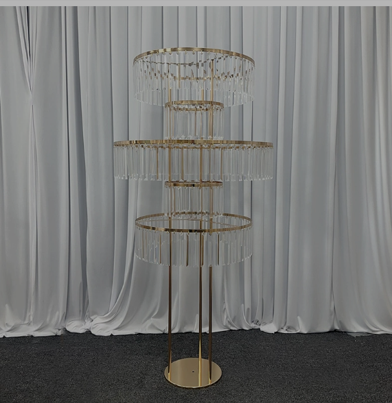4 PCS Flower Rack Crystal Road – Party Event Supply Store recenzja i cena