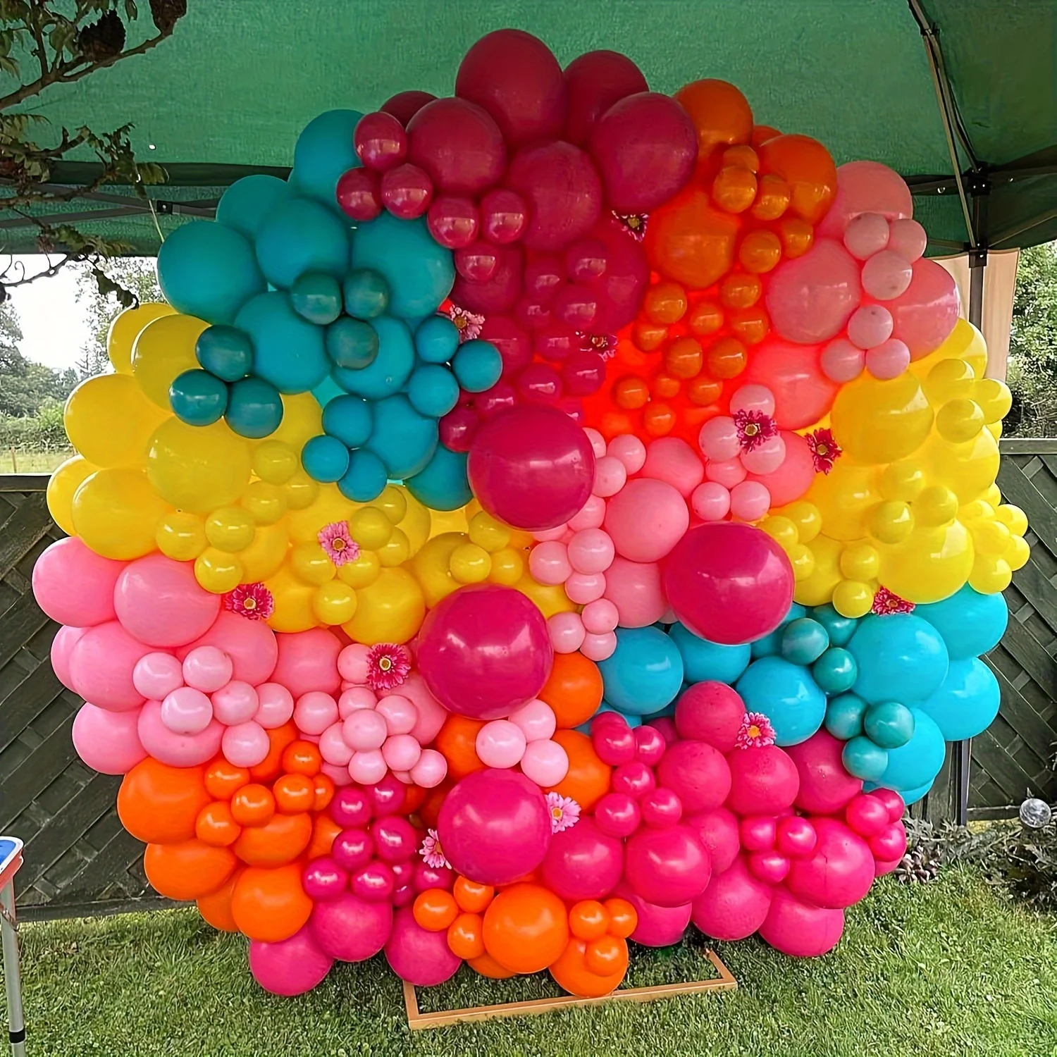 130pcs Pink Yellow Orange Ball – Balloon Arch Kit recenzja i cena