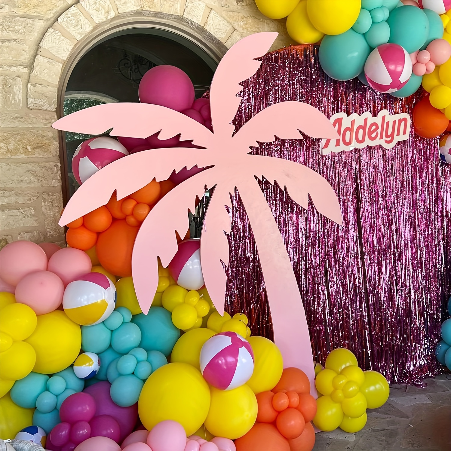 130pcs Pink Yellow Orange Ball – Balloon Arch Kit recenzja i cena