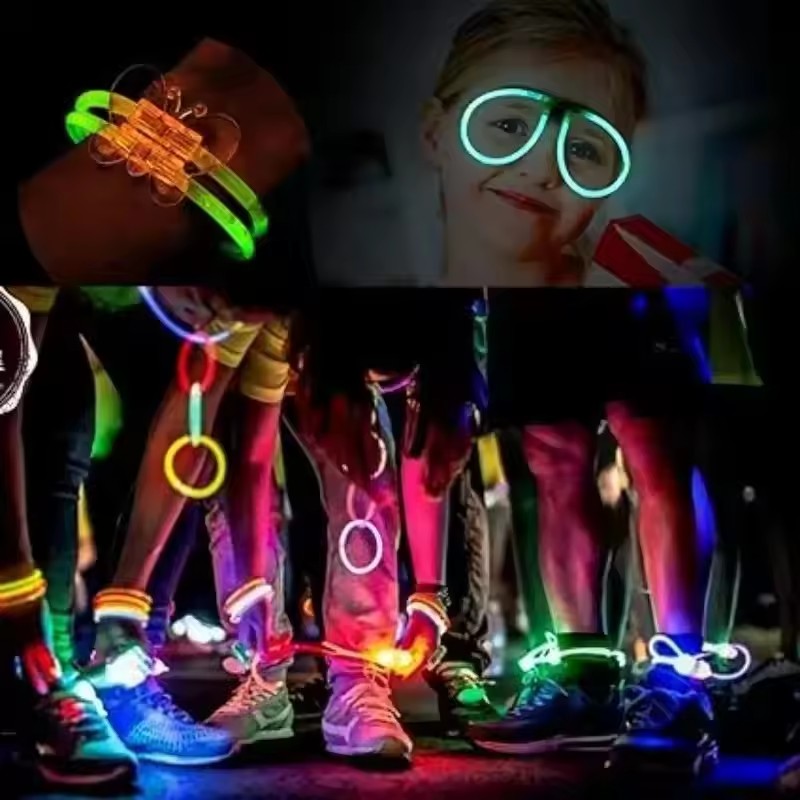 50/100Pcs Fluorescence Sticks  – Cotton Candy Cone recenzja i cena