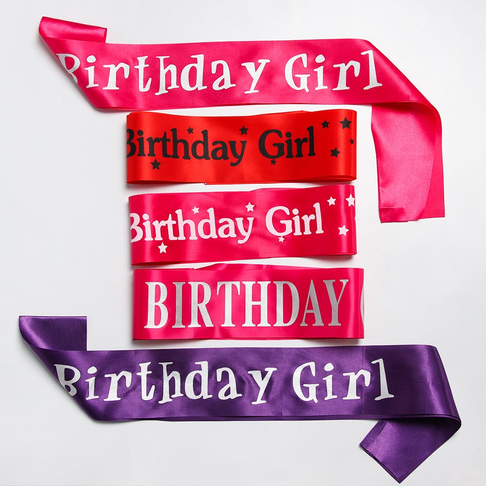 Birthday Girl Glitter Satin Sa – Birthday Sash Glitter recenzja i cena