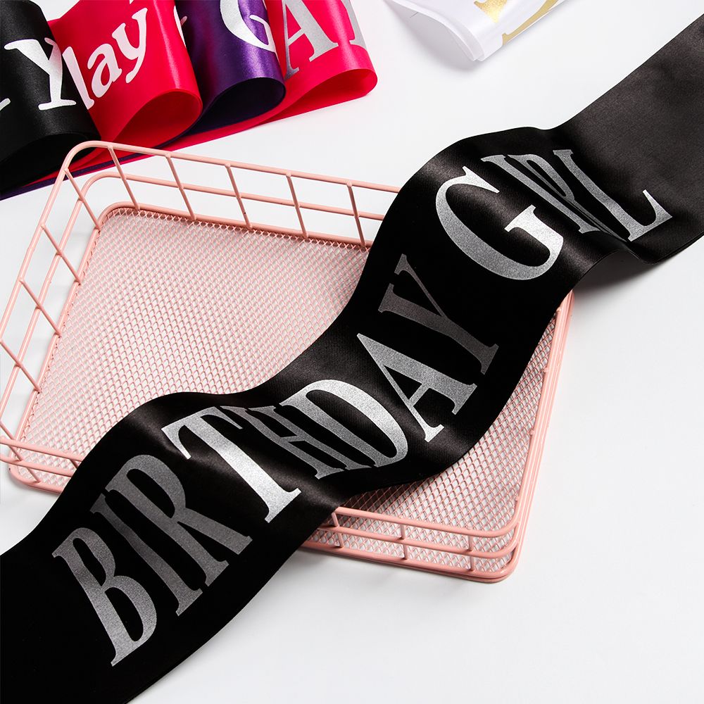 Birthday Girl Glitter Satin Sa – Birthday Sash Glitter recenzja i cena