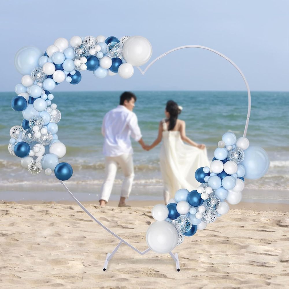 Heart-Shaped Wedding Arch Stan – Balloon Arch Kit recenzja i cena