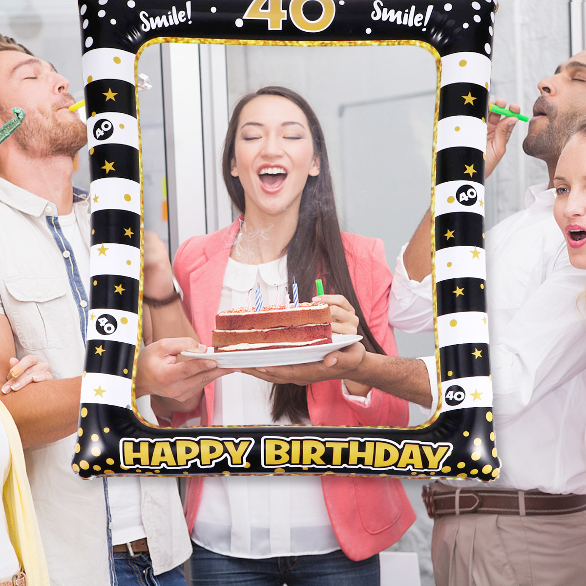 Photo Frame Birthday Party Boo – Photo Booth Frame recenzja i cena