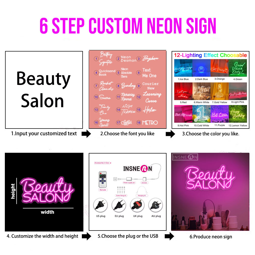 Custom Led Neon Signs LED Ligh – Neon Sign Party recenzja i cena