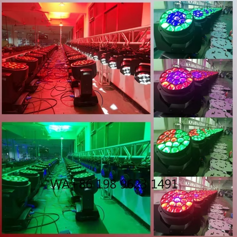 19x15W B-Eye LED Moving Head W – Event Party Dj recenzja i cena
